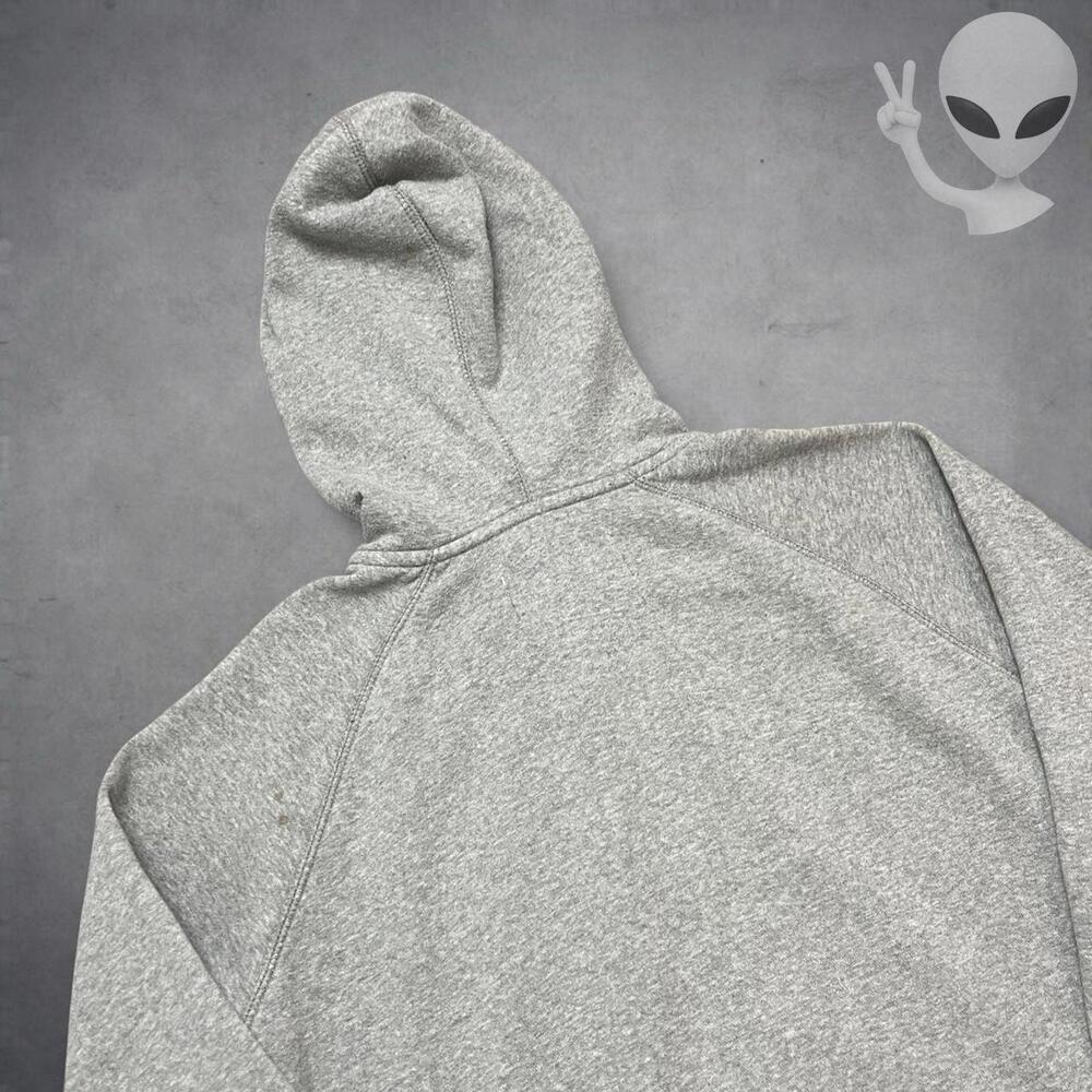 Vintage Colosseum Men's Small Pitt Panthers Heather Gray Arch Full Zip Hoodie - Picture 7 of 8